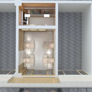 奶茶店-俯视图