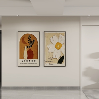 现代电视背景墙