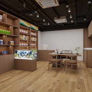 现代茶叶店