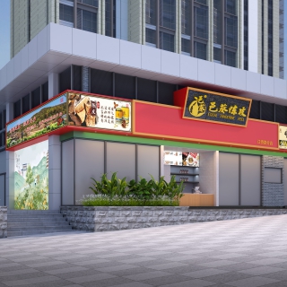 门头透视