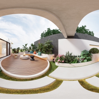 现代庭院360