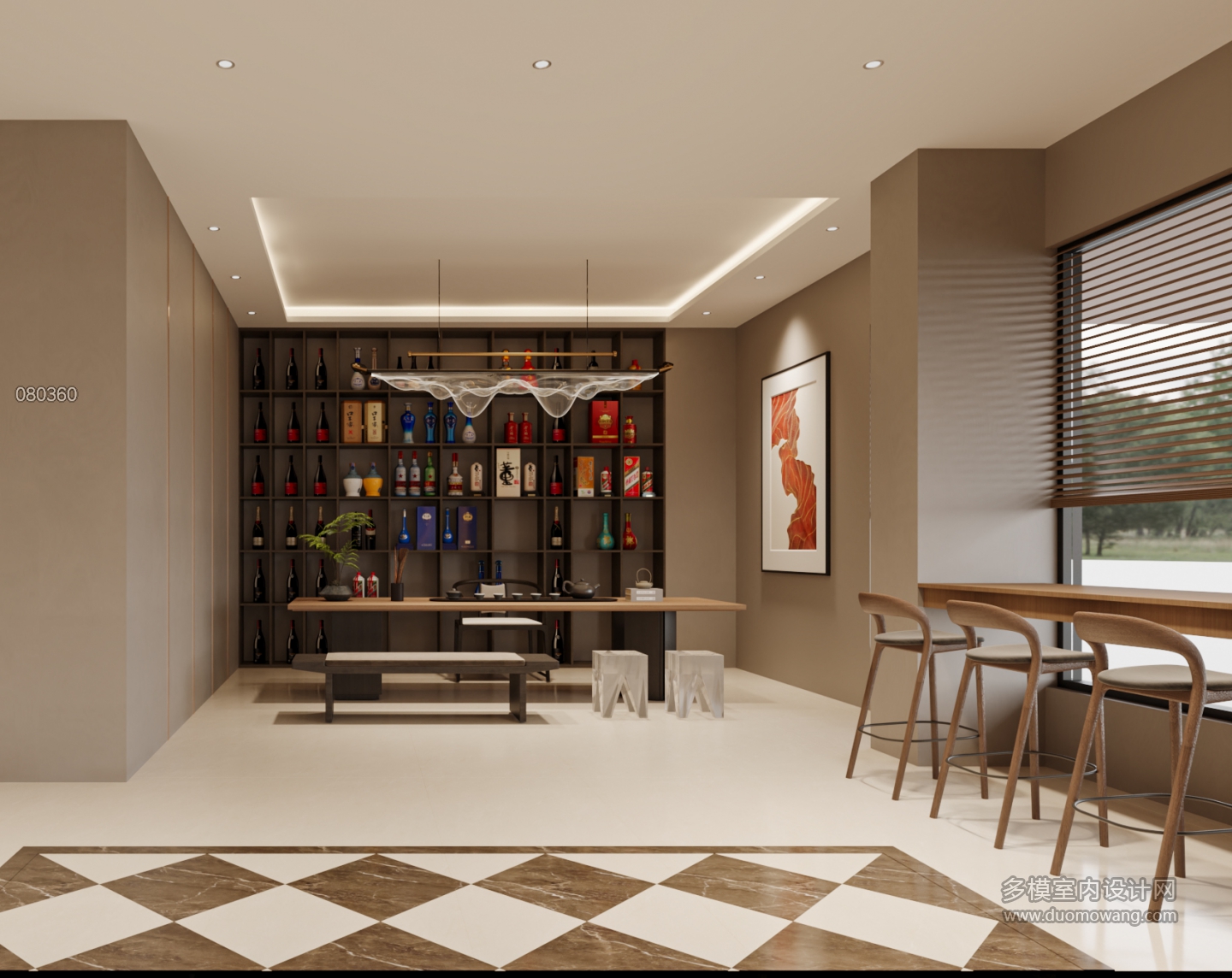 现代酒店大厅 (1)