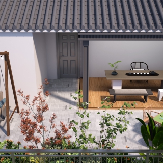 露台鸟瞰