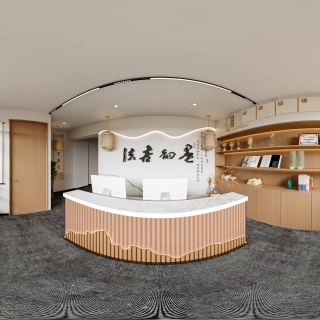 新中式前台