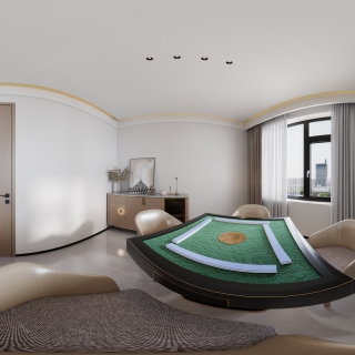 现代一层棋牌室