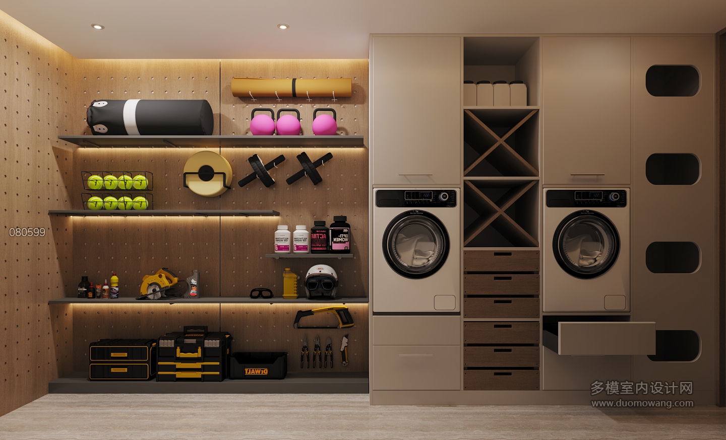 负一层工具间