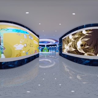 现代科技馆三楼展厅全景3