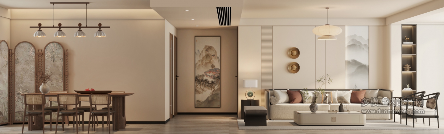 新中式沙发面