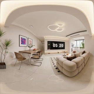 现代客厅360