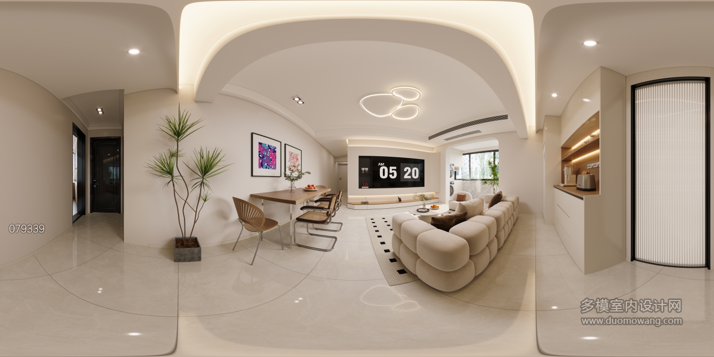 现代客厅360