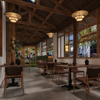 工业风  餐厅 2