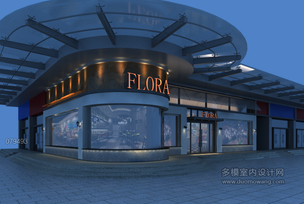 咖啡店门头