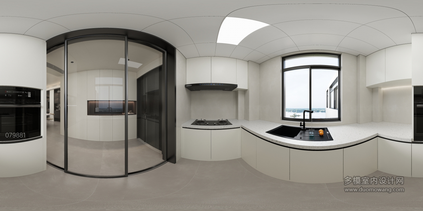 现代-厨房