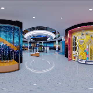 现代科技馆四楼展厅全景3