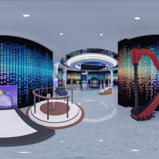 现代科技馆四楼展厅全景2