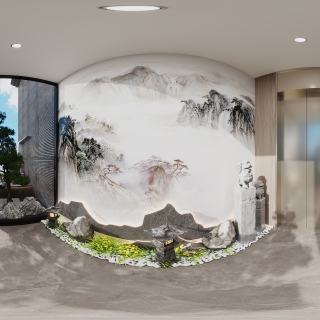 三楼玄关全景