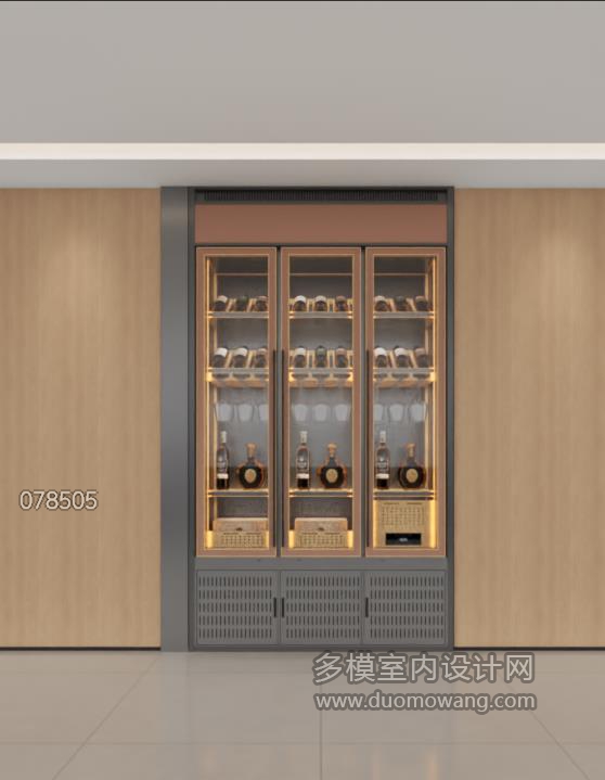 工装酒柜效果一