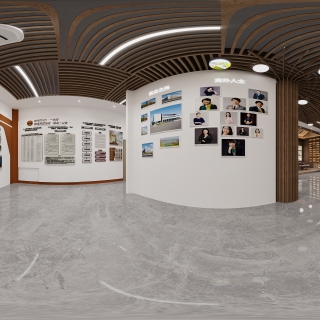 现代展厅名企全景