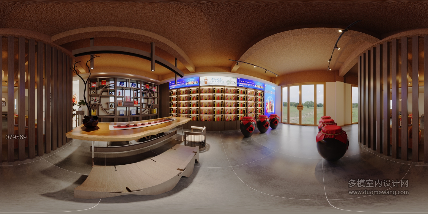 现代展示区全景