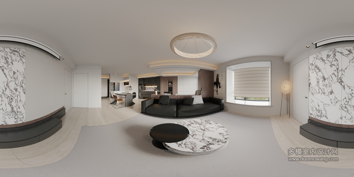 现代客厅全景小图