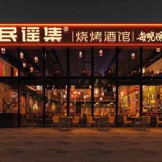 门头单张
