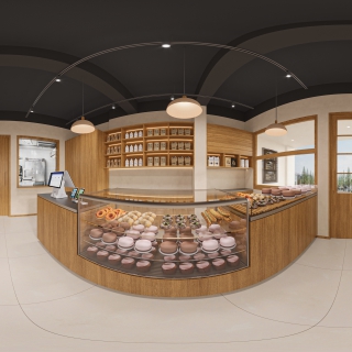 现代蛋糕店