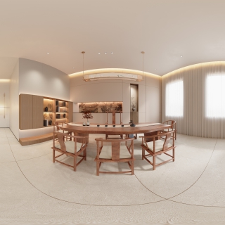 中式展厅全景1