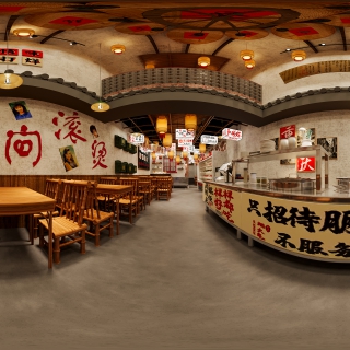 工业风一楼全景