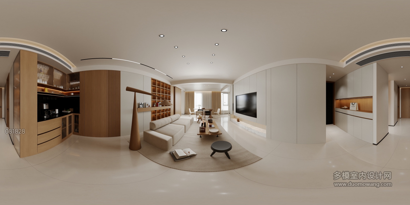 现代奶油客餐厅