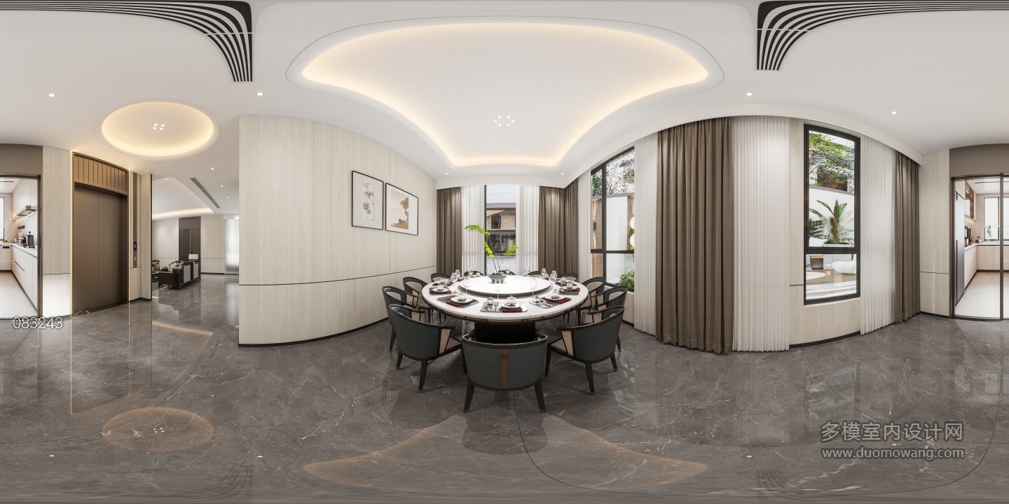 新中式餐厅360