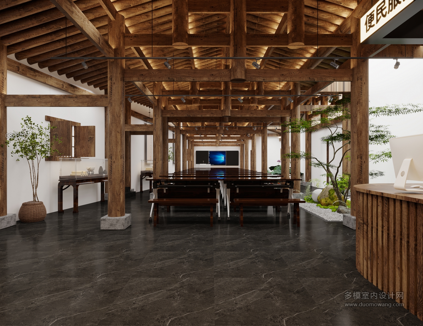 中式展厅