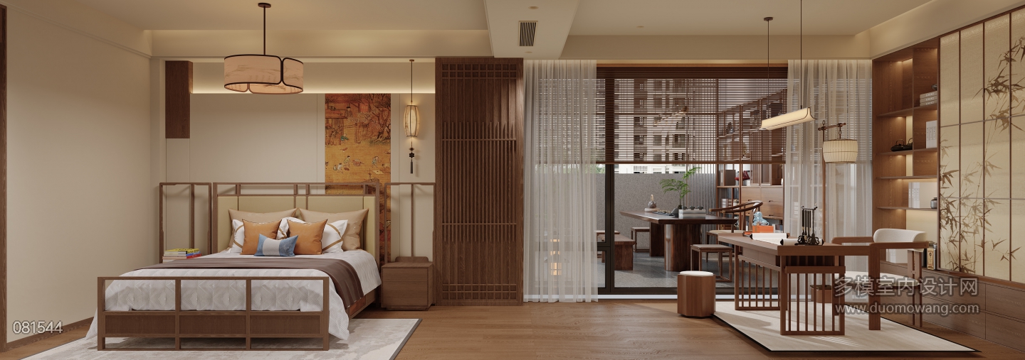 中古风 主卧 静态