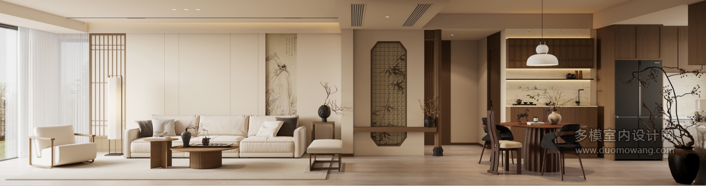 3新中式沙发面