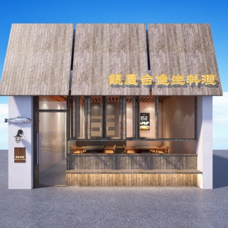 门头透视