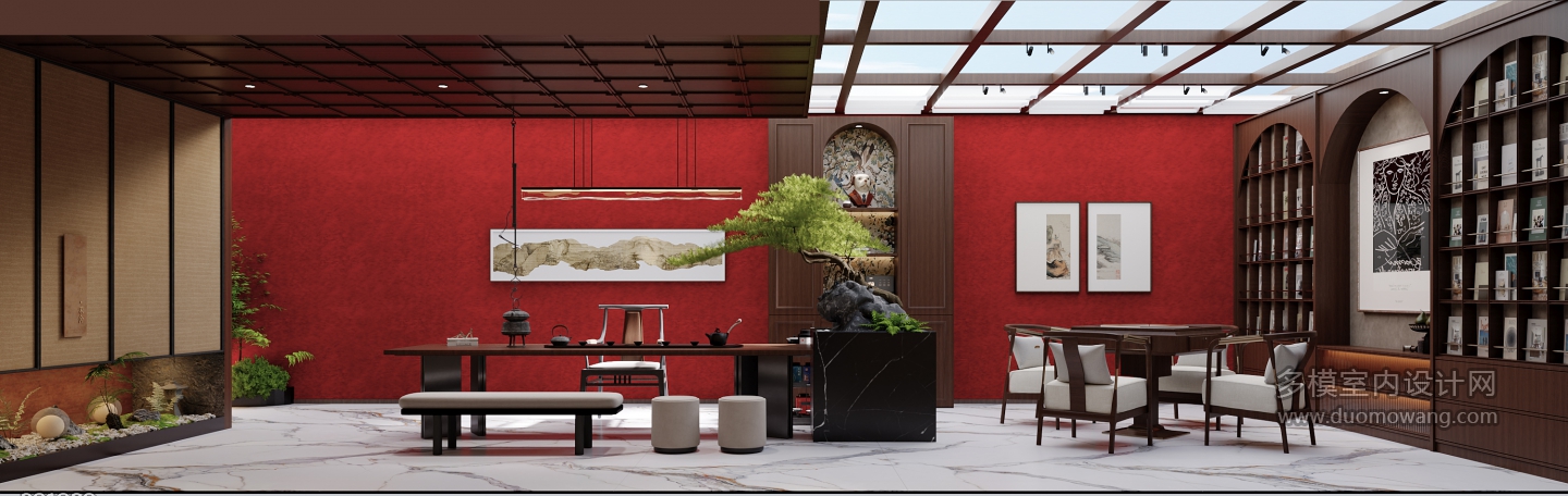 中古风 茶室 静态2