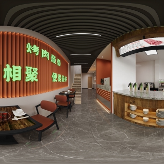 现代一楼烧烤店