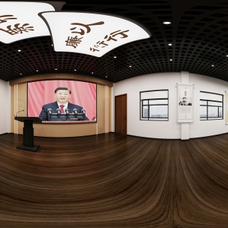 现代廉政展厅廉政讲堂全景2 (1)