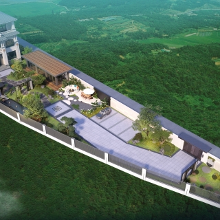 庭院鸟瞰