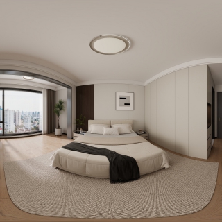 现代简约主卧