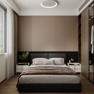 现代一层老人房