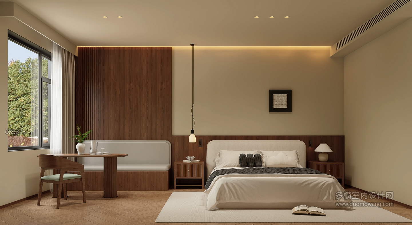 中古风大床房001