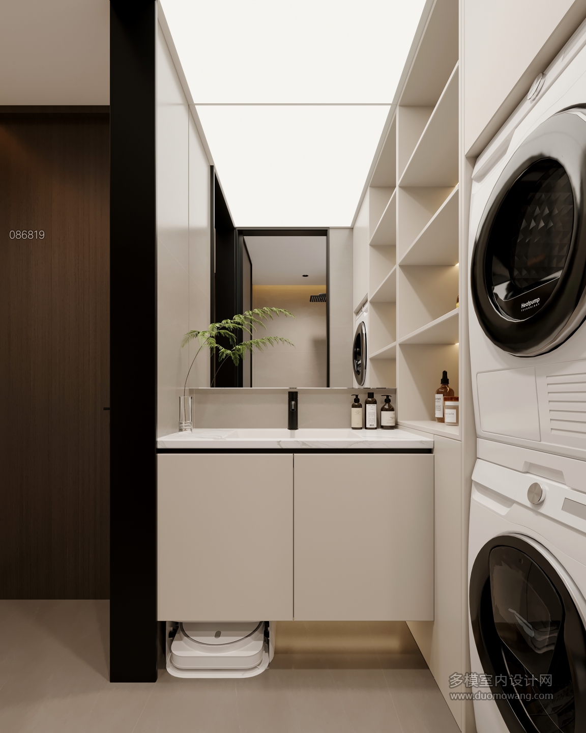 意式卫生间干区