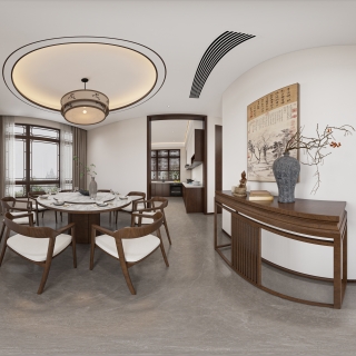 新中式餐厅 360