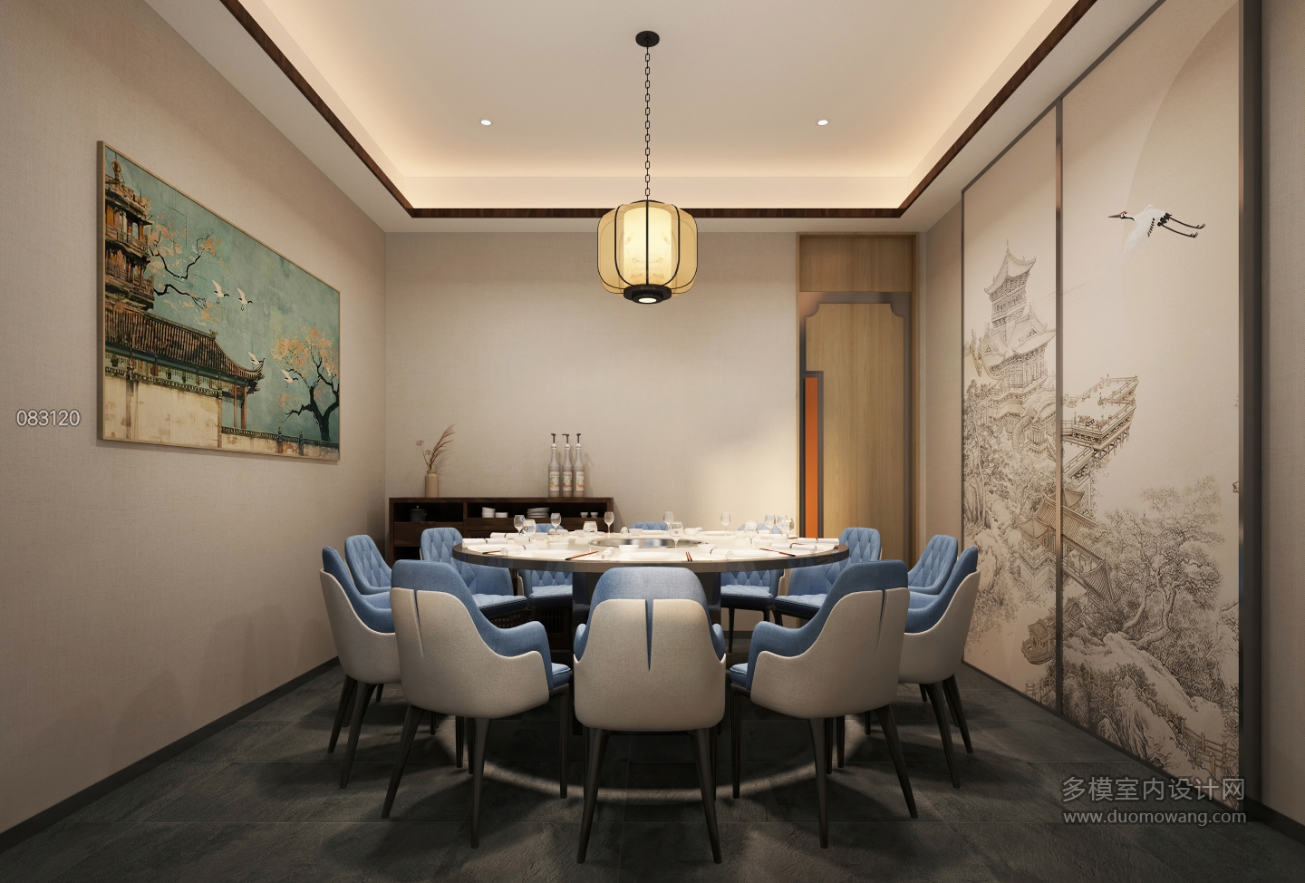 新中式餐厅包房静态a (1)