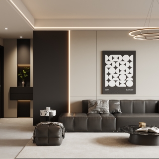 现代客餐厅特写A