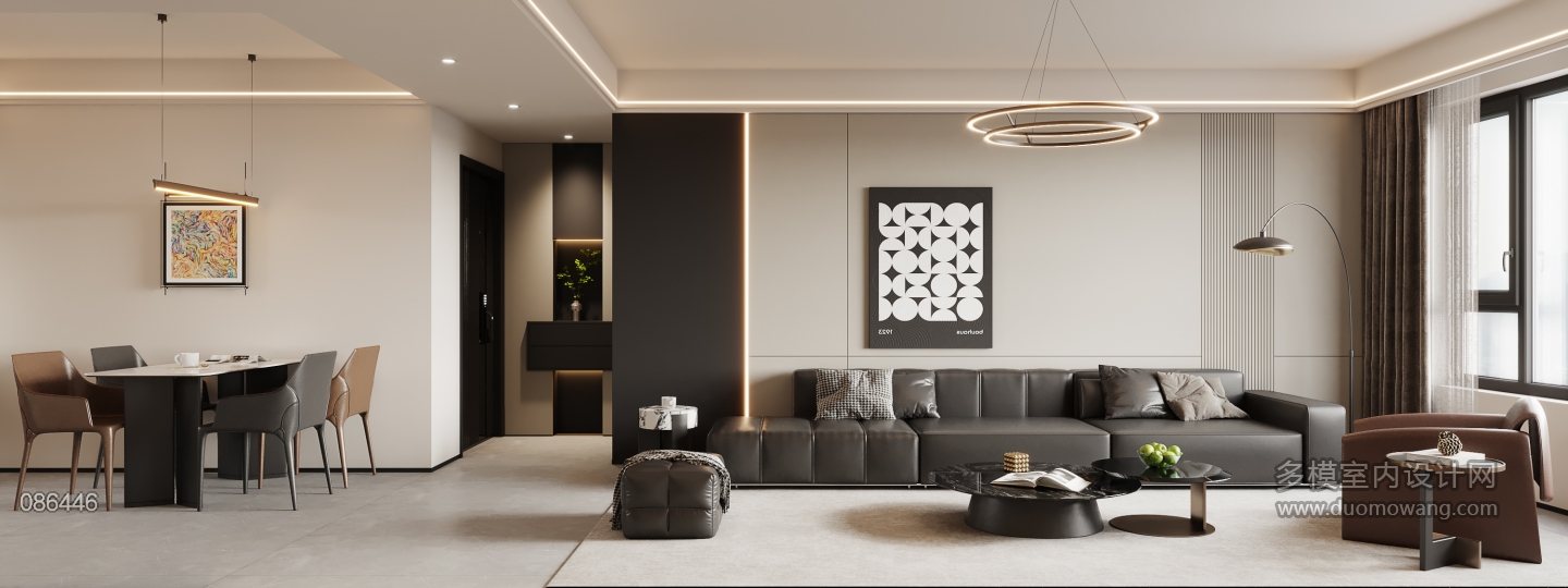 现代客餐厅特写A