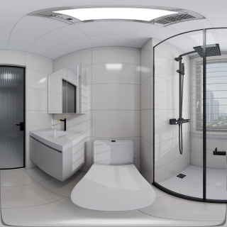 现代-1号楼B户型（有窗公卫）