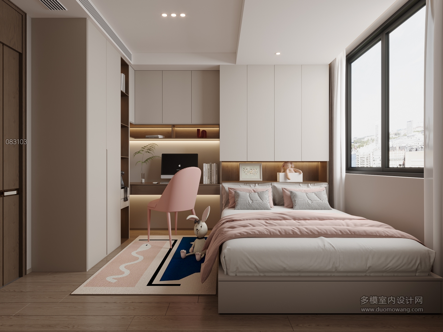 现代榻榻米卧室