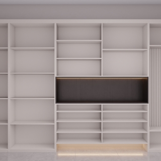 柜子内部结构-电梯厅