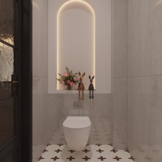 现代一楼卫生间